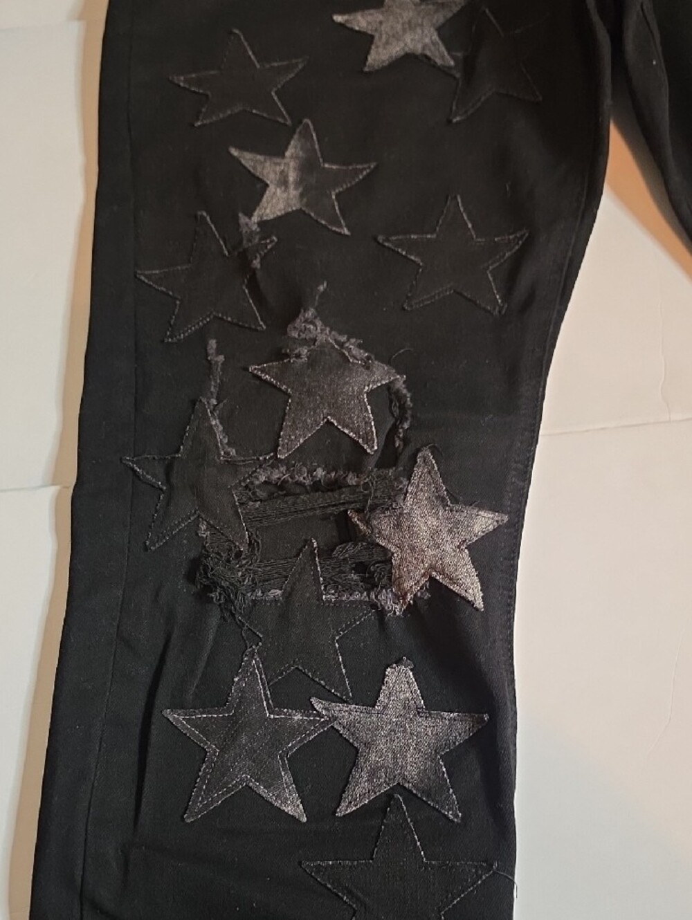Rockstar Original Roeder Patchwork Black Jeans - Picture 3 of 8